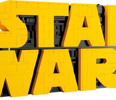 LEGO® Star Wars 75407 Logo aus Steinen
