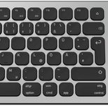 RaidSonic ICY BOX® Tastatur kabellos ICY BOX KSK-8023BTRF silber