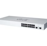 Cisco Switch Business 220-Series 18-Port 1GbE 130W PoE smart managed