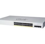 Cisco Switch Business 220-Series 28-Port 1/10GbE 382W PoE smart managed