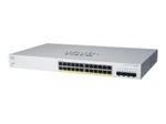 Cisco Switch Business 220-Series 28-Port 1/10GbE 195W PoE smart managed