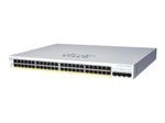 Cisco Switch Business 220-Series 52-Port 1GbE 382W PoE smart managed