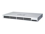 Cisco Switch Business 220-Series 52-Port 1/10GbE 382W PoE smart managed
