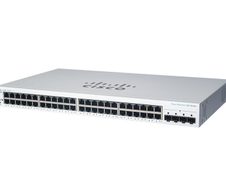 Cisco Switch Business 220-Series 52-Port 1/10GbE 382W PoE smart managed