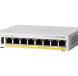 Cisco Switch Business 250-Series 8-Port 1GbE 45W PoE smart managed