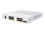 Cisco Switch Business 250-Series 18-Port 1GbE 120W PoE smart managed
