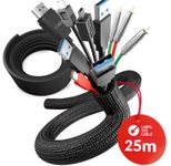 LTC CABLE TUBE 25 Schwarz - 25 m