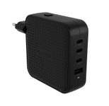 Hyper® HyperJuice 100W USB-C GaN Reise-Ladegerät (3C+1A) - Schwarz