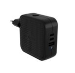 Hyper® HyperJuice 70W USB-C GaN Reise-Ladegerät (3C+1A) - Schwarz