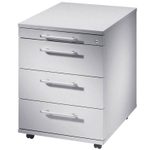 HAMMERBACHER Rollcontainer VAC30/5/5/RE lichtgrau