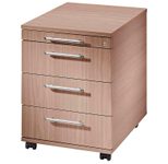 HAMMERBACHER Rollcontainer VAC30/N/N/RE nussbaum