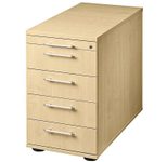 HAMMERBACHER Orbis Standcontainer ahorn 5 Auszüge