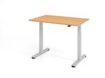 HAMMERBACHER elektrisch höhenverstellbarer Schreibtisch VXMST12/6/S buche