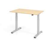 HAMMERBACHER elektrisch höhenverstellbarer Schreibtisch VXMST12/3/S ahorn