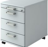 HAMMERBACHER Rollcontainer VAC30/5/5/CE lichtgrau