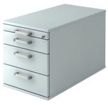 HAMMERBACHER Rollcontainer VTC30/5/5/CE lichtgrau