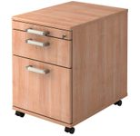 HAMMERBACHER Rollcontainer VAC20/N/N/CE nussbaum