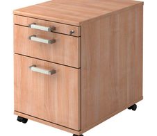 HAMMERBACHER Rollcontainer VAC20/N/N/CE nussbaum