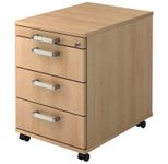 HAMMERBACHER Rollcontainer VAC30/E/E/CE eiche