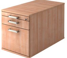 HAMMERBACHER Rollcontainer VTC20/N/N/CE nussbaum