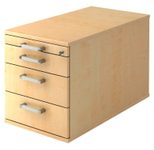 HAMMERBACHER Rollcontainer VTC30/3/3/CE ahorn