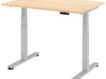 HAMMERBACHER elektrisch höhenverstellbarer Schreibtisch VXDSM12/3/S ahorn