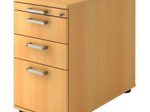 HAMMERBACHER Solid Standcontainer buche 4 Auszüge