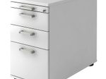 HAMMERBACHER Solid Standcontainer weiß 4 Auszüge