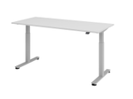 HAMMERBACHER elektrisch höhenverstellbarer Schreibtisch VXMST19/5/S lichtgrau