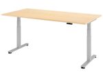 HAMMERBACHER elektrisch höhenverstellbarer Schreibtisch VXDSM2E/3/S ahorn