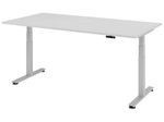 HAMMERBACHER elektrisch höhenverstellbarer Schreibtisch VXDSM2E/5/S lichtgrau