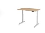 HAMMERBACHER elektrisch höhenverstellbarer Schreibtisch VXBHM12/E/SS eiche