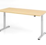 HAMMERBACHER elektrisch höhenverstellbarer Schreibtisch VXMST2E/3/S ahorn