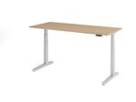 HAMMERBACHER elektrisch höhenverstellbarer Schreibtisch VXBHM19/E/SS eiche