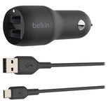Belkin BoostCharge Dual USB-A Kfz-Ladeadapter 24 W