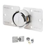 Master Lock® Tür-Zusatzschloss silber
