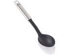LEIFHEIT Servierlöffel schwarz, silber Edelstahl, Kunststoff