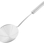 FACKELMANN Schaumlöffel silber Edelstahl