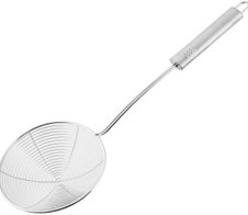 FACKELMANN Schaumlöffel silber Edelstahl