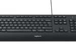 Logitech Corded K280e USB Tastatur, US International