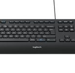 Logitech Corded K280e USB Tastatur, US International