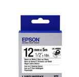 Epson LabelWorks LK-4WBQ - Schwarz auf Weiß - Rolle (1,2 cm x 5 m)