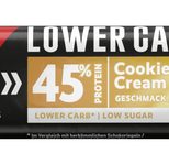 Power System Lower Carb Bar Cookies & Cream Proteinriegel