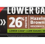 Power System Lower Carb Bar Hazelnut Brownie Proteinriegel