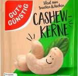 GUT&GÜNSTIG Cashewkerne naturbelassen 200,0 g