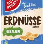 GUT&GÜNSTIG Erdnüsse geröstet & gesalzen 500,0 g
