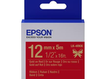 Epson LabelWorks LK-4RKK - Seidig - Gold auf Rot - Rolle (1,2 cm x 5 m)