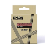 Epson LabelWorks LK-4RBJ - Schwarz auf Mattrot - Rolle (1,2 cm x 8 m)