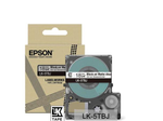 Epson LabelWorks LK-5TBJ - Schwarz auf Matt-Transparent - Rolle (1,8 cm x 8 m) 1 Kassette
