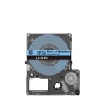 Epson LabelWorks LK-4LBJ - Schwarz auf Mattblau - Rolle (1,2 cm x 8 m) 1 Kassette